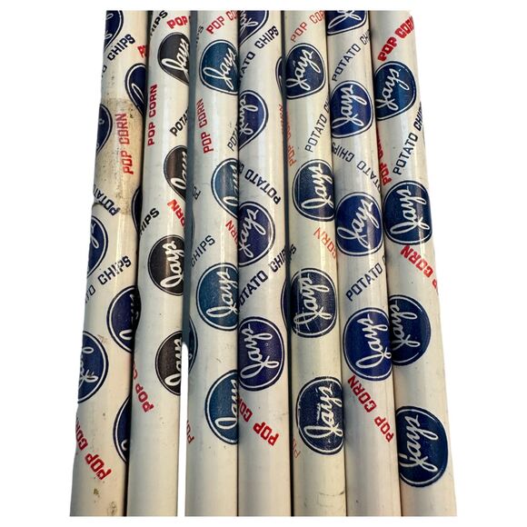 Jays Potato Chips Popcorn Vintage Pencils Lot of 7 Unused Pencils - Picture 2 of 2